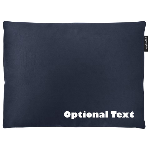 (40cm x 30cm) - Navy Blue Cotton Fabric Scented (Organic Lavender Buds) and Removable Cover