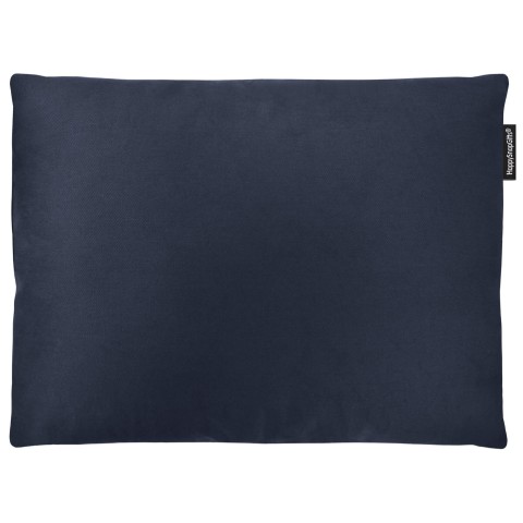 (40cm x 30cm) - Navy Blue Cotton Fabric Scented (Organic Lavender Buds) and Removable Cover (Personalised with Text)