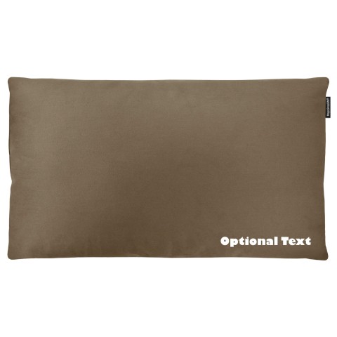 (70cm x 40cm Deep Filling) - Chocolate Luxury Cotton Fabric and Removable Cover