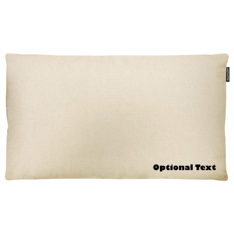 (70cm x 40cm Deep Filling) - Natural Organic Cotton Scented (Organic Lavender Buds) and Removable Cover