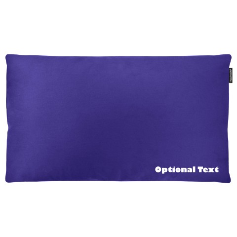 (70cm x 40cm Deep Filling) - Royal Blue Cotton Fabric Scented (Organic Lavender Buds) and Removable Cover