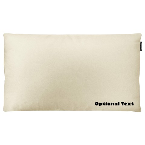(70cm x 40cm Low Profile) - Natural Cotton Fabric Scented (Organic Lavender Buds) and Removable Cover