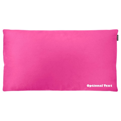 (91cm x 48cm King Size) - Bubblegum Pink Cotton Fabric and Removable Cover