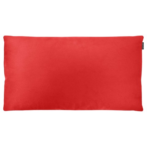 (91cm x 48cm King Size) - Red Cotton Fabric Scented (Organic Lavender Buds) and Removable Cover (Personalised with Text)