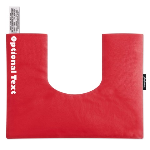 - Red Cotton Fabric and Removable Cover