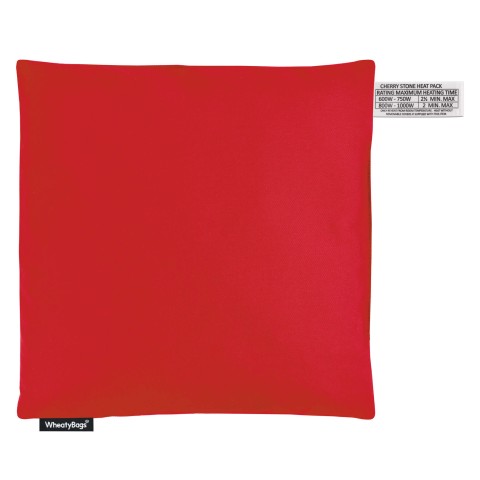 (23cm) - Red Cotton Fabric and Removable Cover (Personalised with Text)