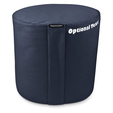 (30cm x 30cm) - Navy Blue Cotton Fabric and Removable Cover