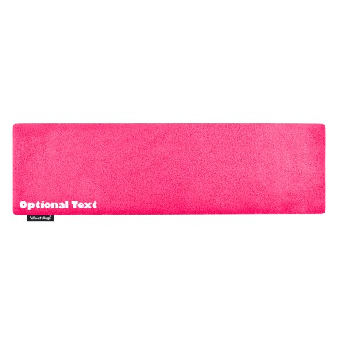 (49cm x 15cm) - Fuchsia Pink Fleece Fabric