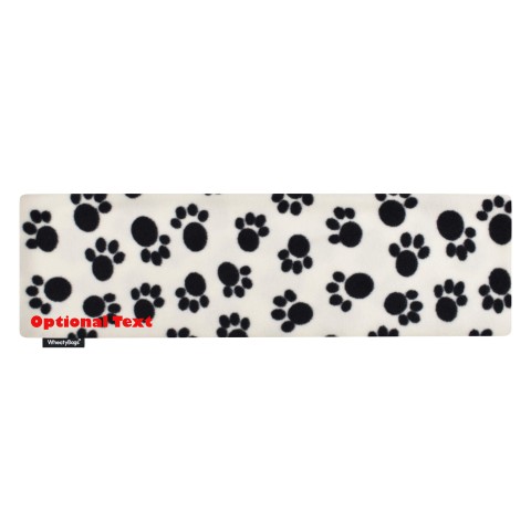 (49cm x 15cm) - Paws Fleece Fabric