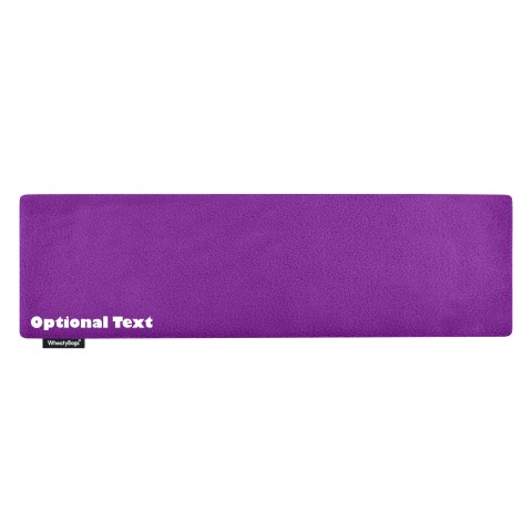 (49cm x 15cm) - Purple Fleece Fabric