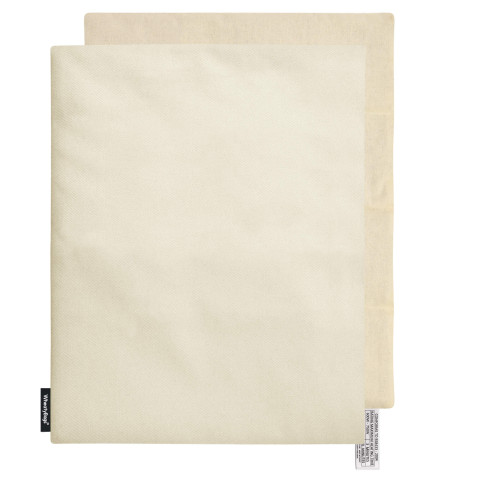 - Natural Cotton Fabric with Lavender and Removable Cover (Personalised with Text)