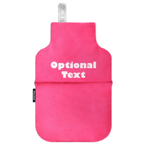 - Fuchsia Pink Fleece Fabric and Removable Cover