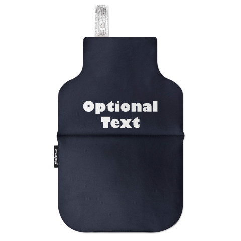 - Navy Blue Cotton Fabric with Lavender and Removable Cover