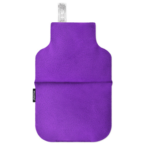 - Purple Fleece Fabric with Lavender and Removable Cover (Personalised with Text)