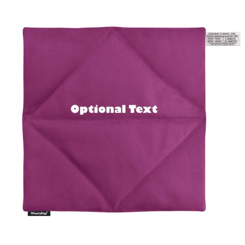 - Purple Cotton Fabric with Organic Lavender
