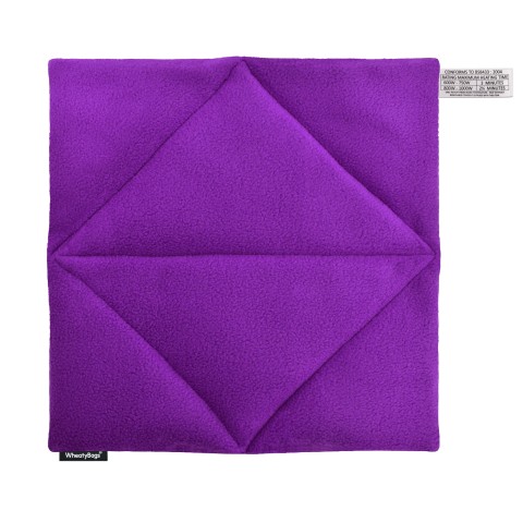- Purple Fleece Fabric with Organic Lavender (Personalised with Text)