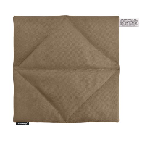 - Chocolate Luxury Cotton Fabric with Organic Lavender (Personalised with Text)