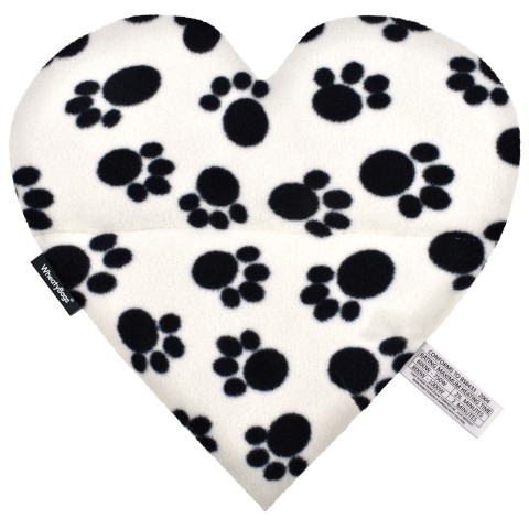 30cm - Paws Print Fleece Fabric with Organic Lavender (Personalised with Text)