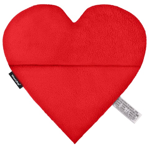 30cm - Red Fleece Fabric (Personalised with Text)