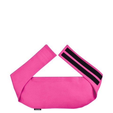 (120cm) - Bubblegum Pink Cotton Fabric and Removable Cover (Personalised with Text)