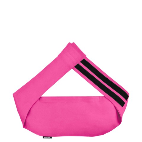 (140cm) - Bubblegum Pink Cotton Fabric and Removable Cover (Personalised with Text)