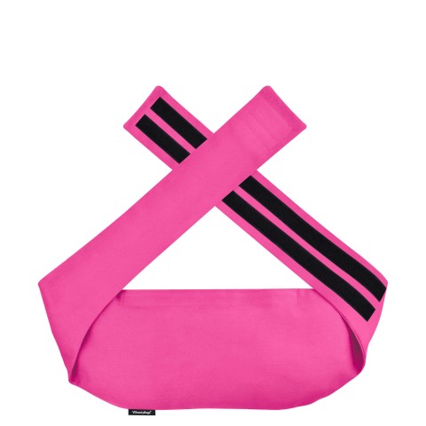 (160cm) - Bubblegum Pink Cotton Fabric and Removable Cover (Personalised with Text)