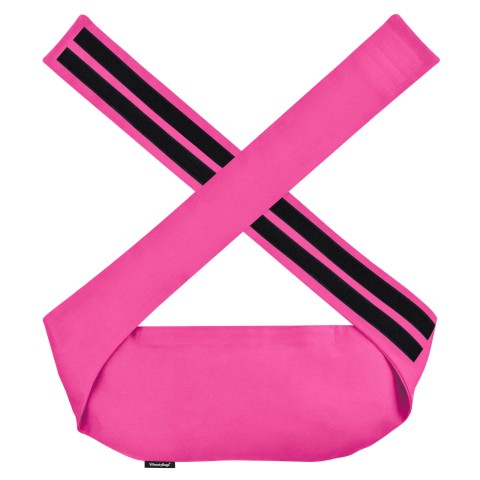 (200cm) - Bubblegum Pink Cotton Fabric and Removable Cover (Personalised with Text)