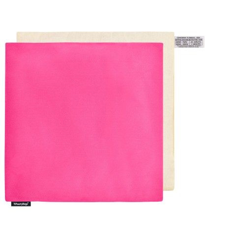 (34cm) - Bubblegum Pink Cotton Fabric and Removable Cover