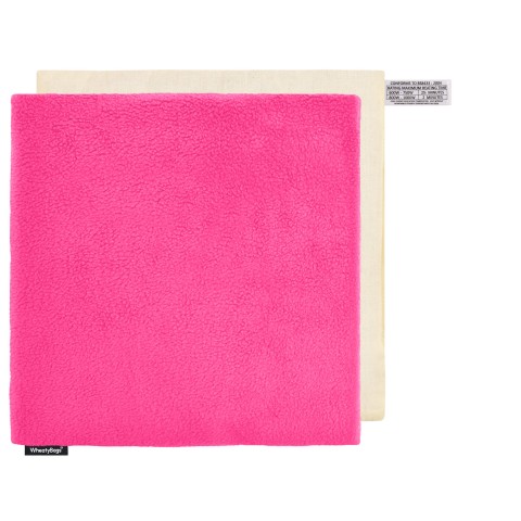 (34cm) - Fuchsia Pink Fleece Fabric and Removable Cover
