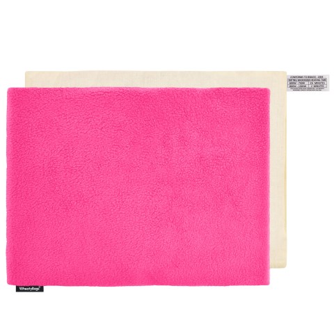 (40cm x 30cm) - Fuchsia Pink Fleece Fabric and Removable Cover
