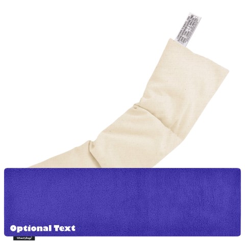 - Royal Blue Fleece Fabric with Organic Lavender Removable Cover