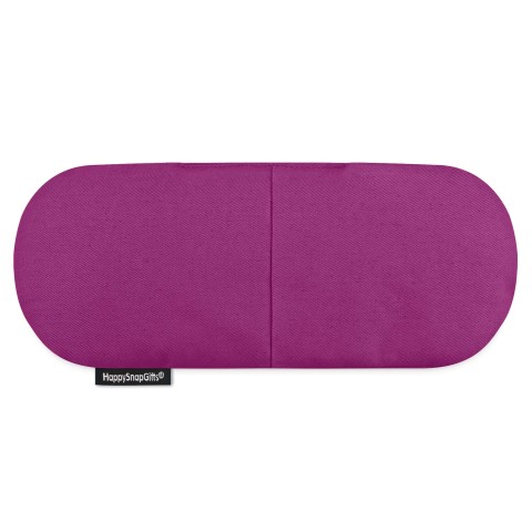 (Buckwheat Filling) - Purple Cotton Fabric (Personalised with Text)