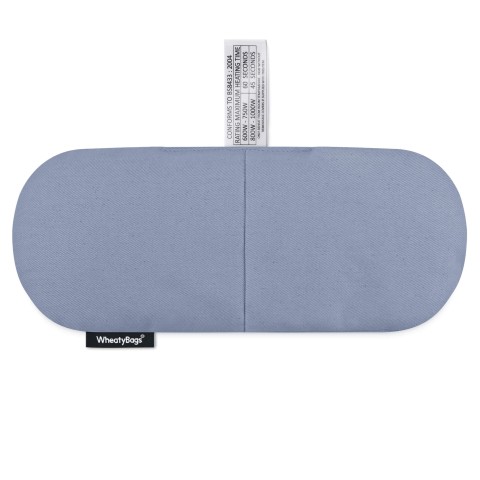 (Wheat Filling) - Gothic Blue Luxury Cotton Fabric with Lavender (Personalised with Text)