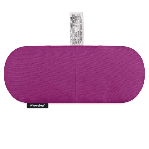 (Wheat Filling) - Purple Cotton Fabric (Personalised with Text)