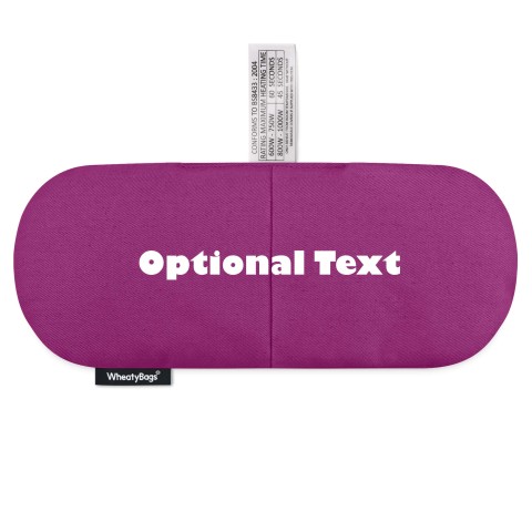 (Wheat Filling) - Purple Cotton Fabric with Lavender
