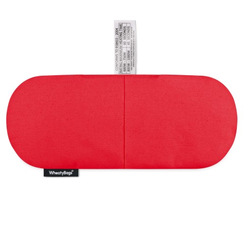 (Wheat Filling) - Red Cotton Fabric (Personalised with Text)