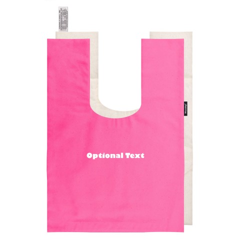 - Bubblegum Pink Cotton Fabric and Removable Cover