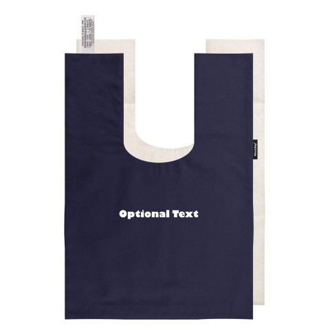 - Navy Blue Cotton Fabric and Removable Cover