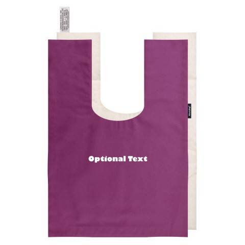 - Purple Cotton Fabric and Removable Cover