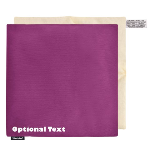 - Purple Cotton Fabric Removable Cover