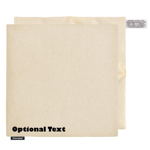 - Natural Organic Cotton Removable Cover