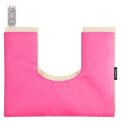 - Bubblegum Pink Cotton Fabric Removable Cover (Personalised with Text)