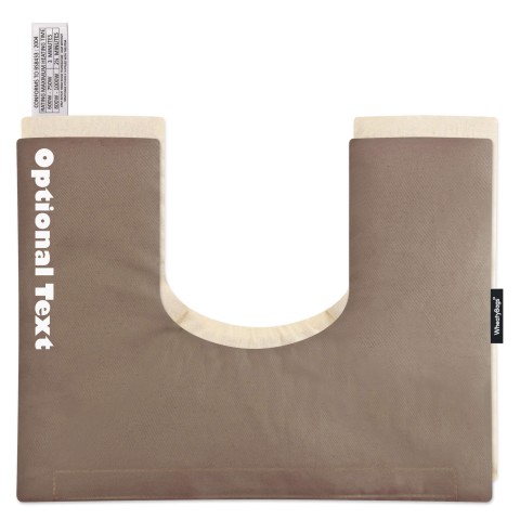 - Chocolate Luxury Cotton Fabric Removable Cover