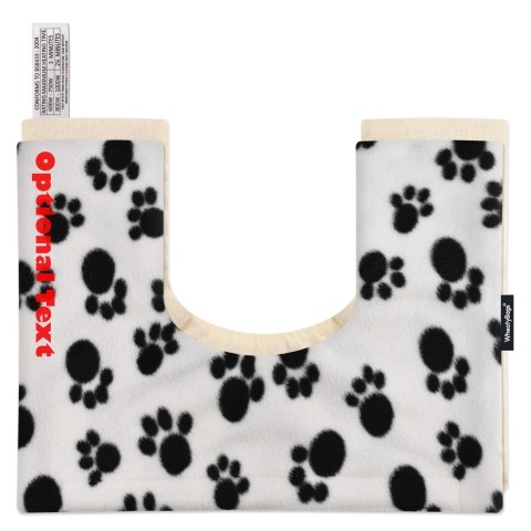 - Paws Fleece Fabric Removable Cover