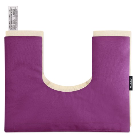 - Purple Cotton Fabric Removable Cover (Personalised with Text)