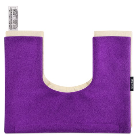 - Purple Fleece Fabric Removable Cover (Personalised with Text)