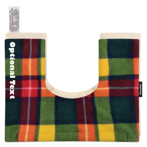- Tartan Fleece Fabric Removable Cover