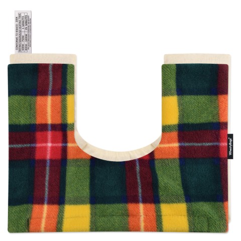 - Tartan Fleece Fabric Removable Cover (Personalised with Text)