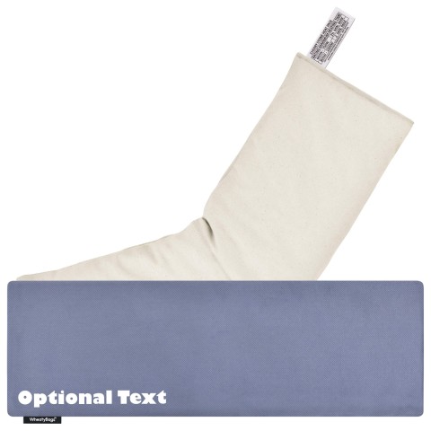 (49cm x 15cm) - Gothic Blue Luxury Cotton Fabric with Organic Lavender Removable Cover