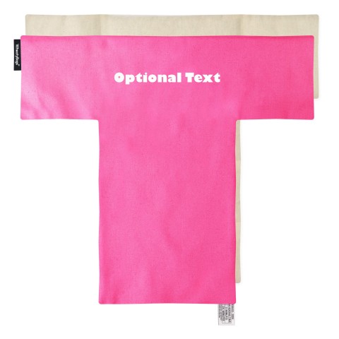 - Bubblegum Pink Cotton Fabric and Removable Cover